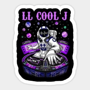 LL COOL J RAPPER Sticker